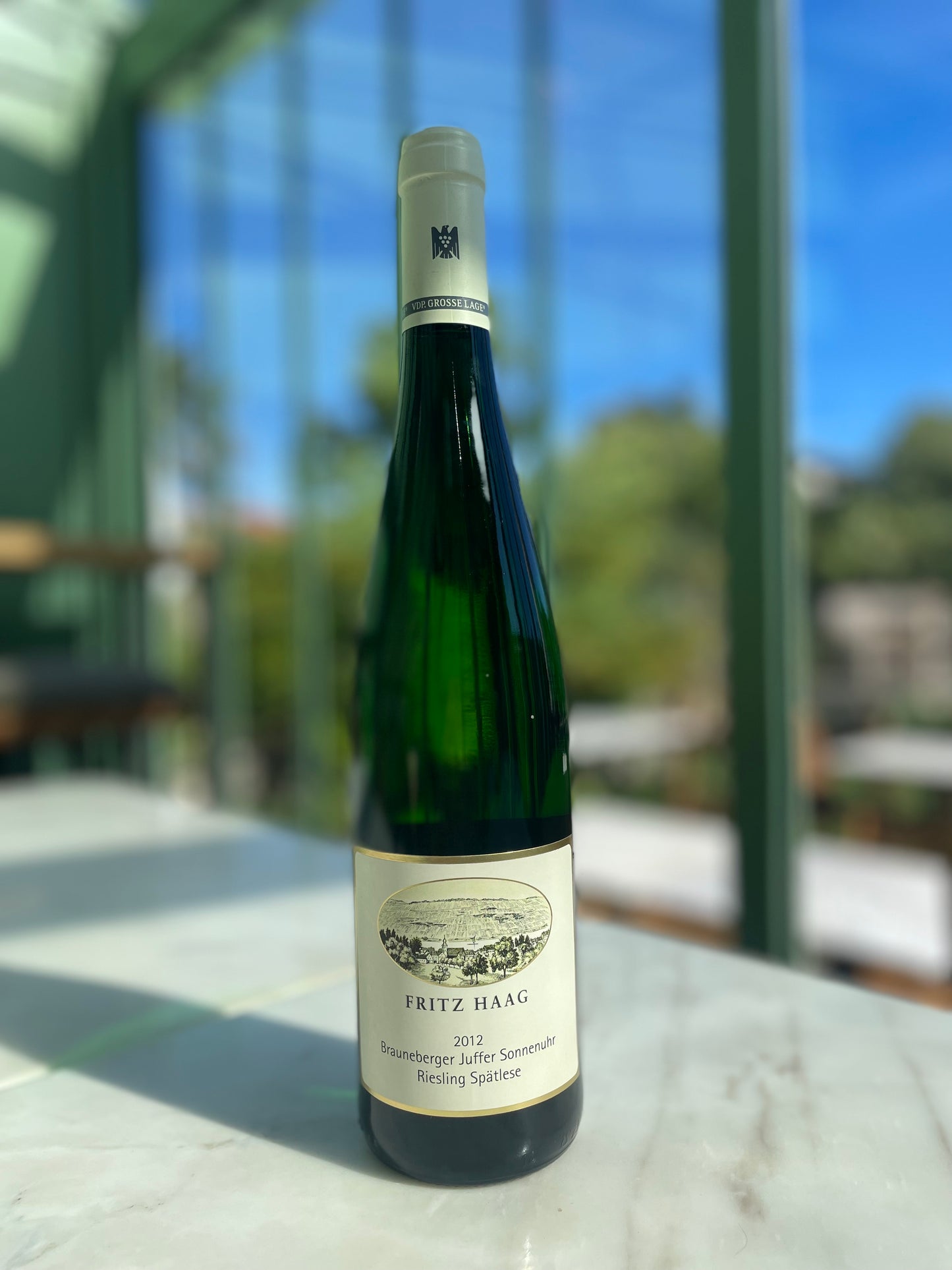 Brauneberger Juffer Sonnenuhr Riesling Spätlese 2012