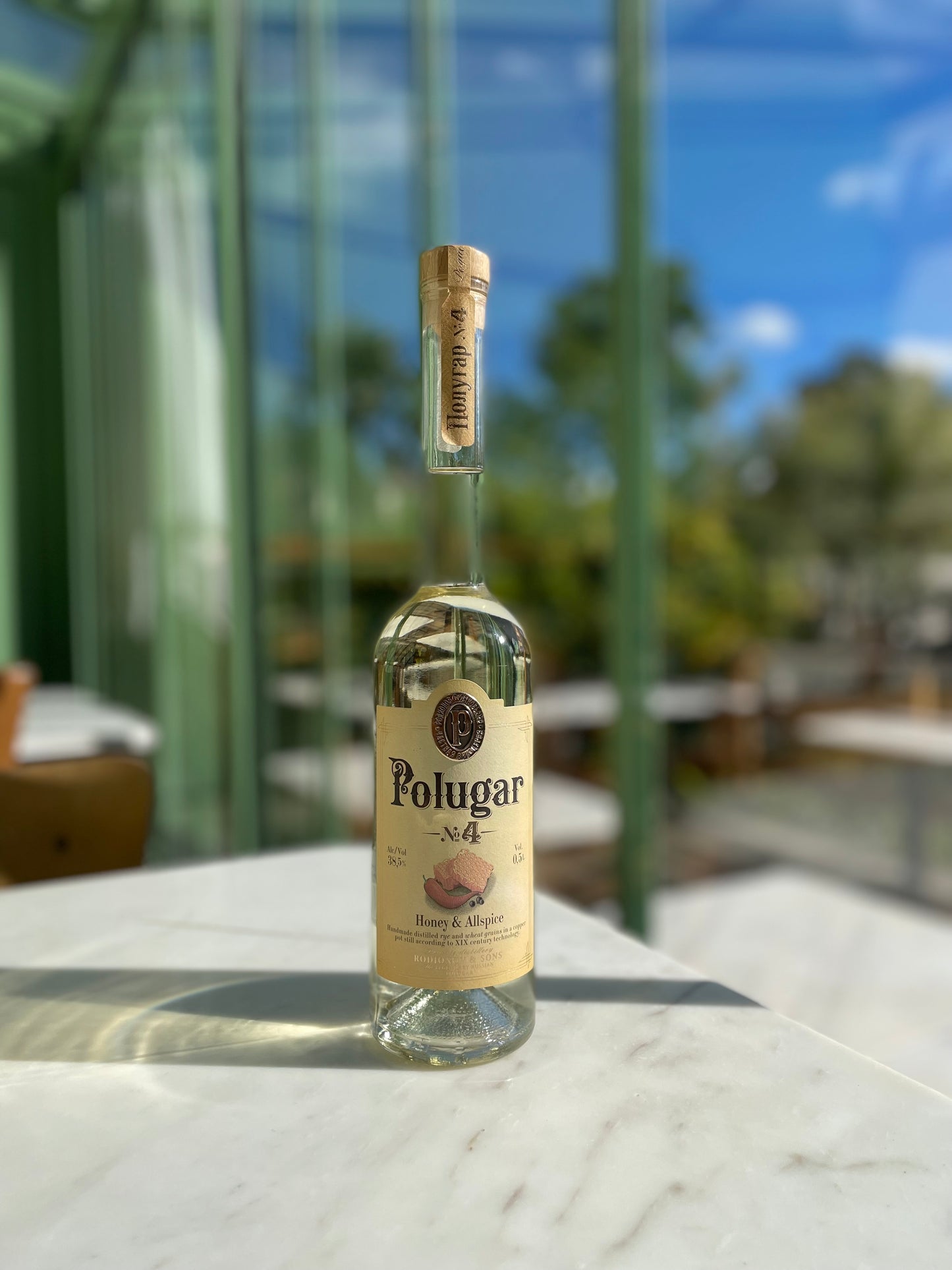 Vodka Polugar N°4 Honey & Allspice