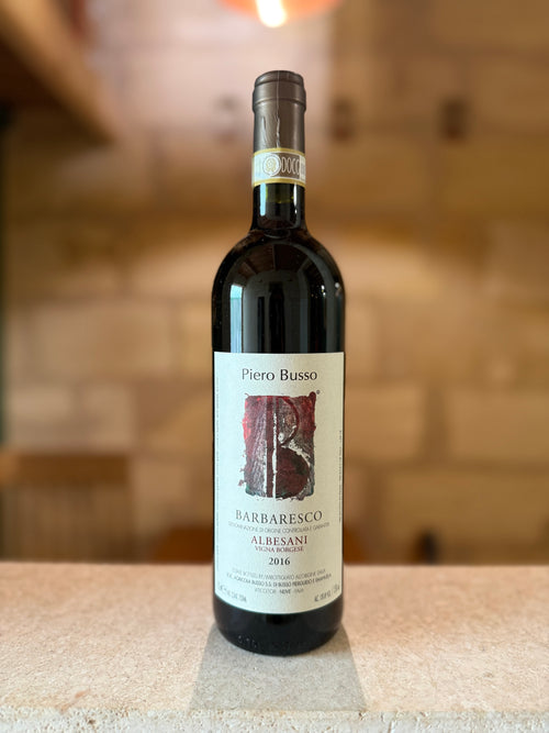 Barbaresco Albesani Vigna Borgese 2016 - Piero Busso