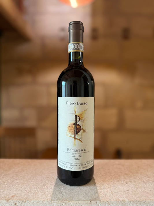 Barbaresco Gallina 2014 - Piero Busso