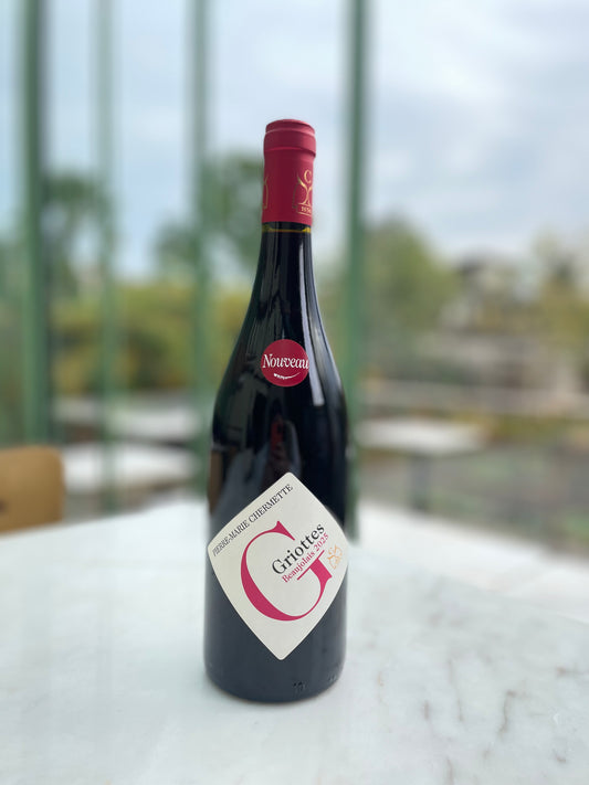 Beaujolais nouveau les Griottes 2025 Pierre Marie Chermette