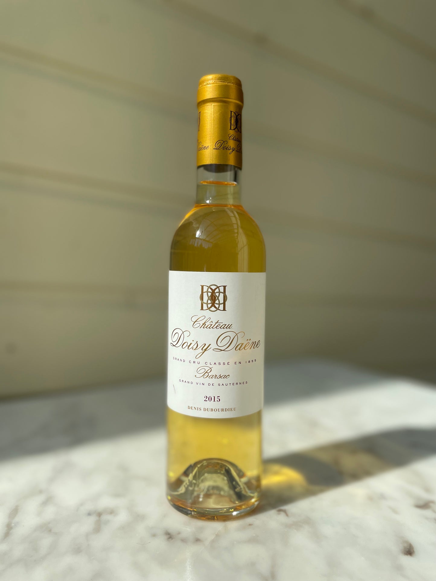 Château Doisy Daëne 2015 Barsac demie-bouteille - Quvée