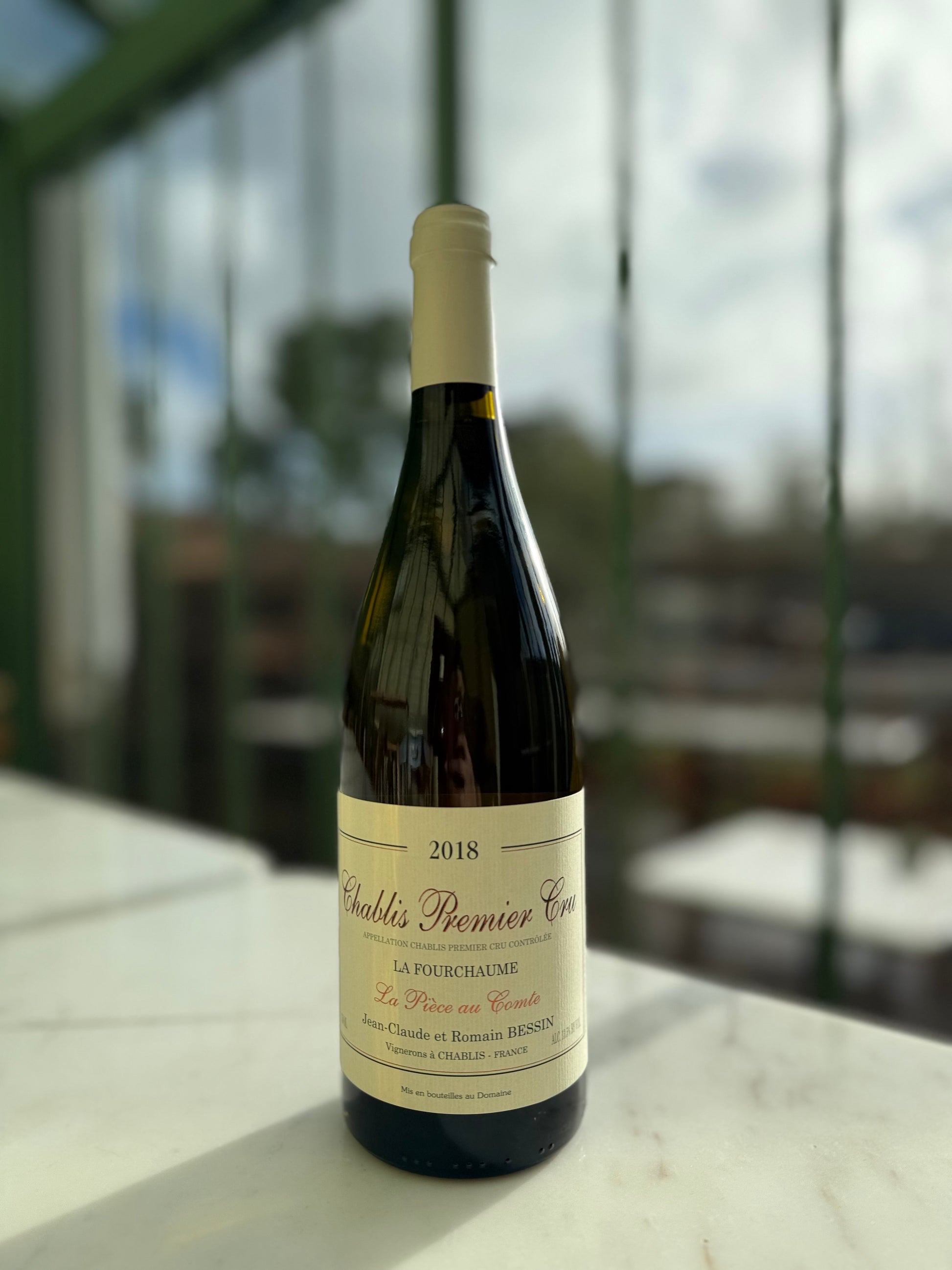 Chablis 1er Cru La Fourchaume La Pièce au Comte 2018 - Bessin-Tremblay