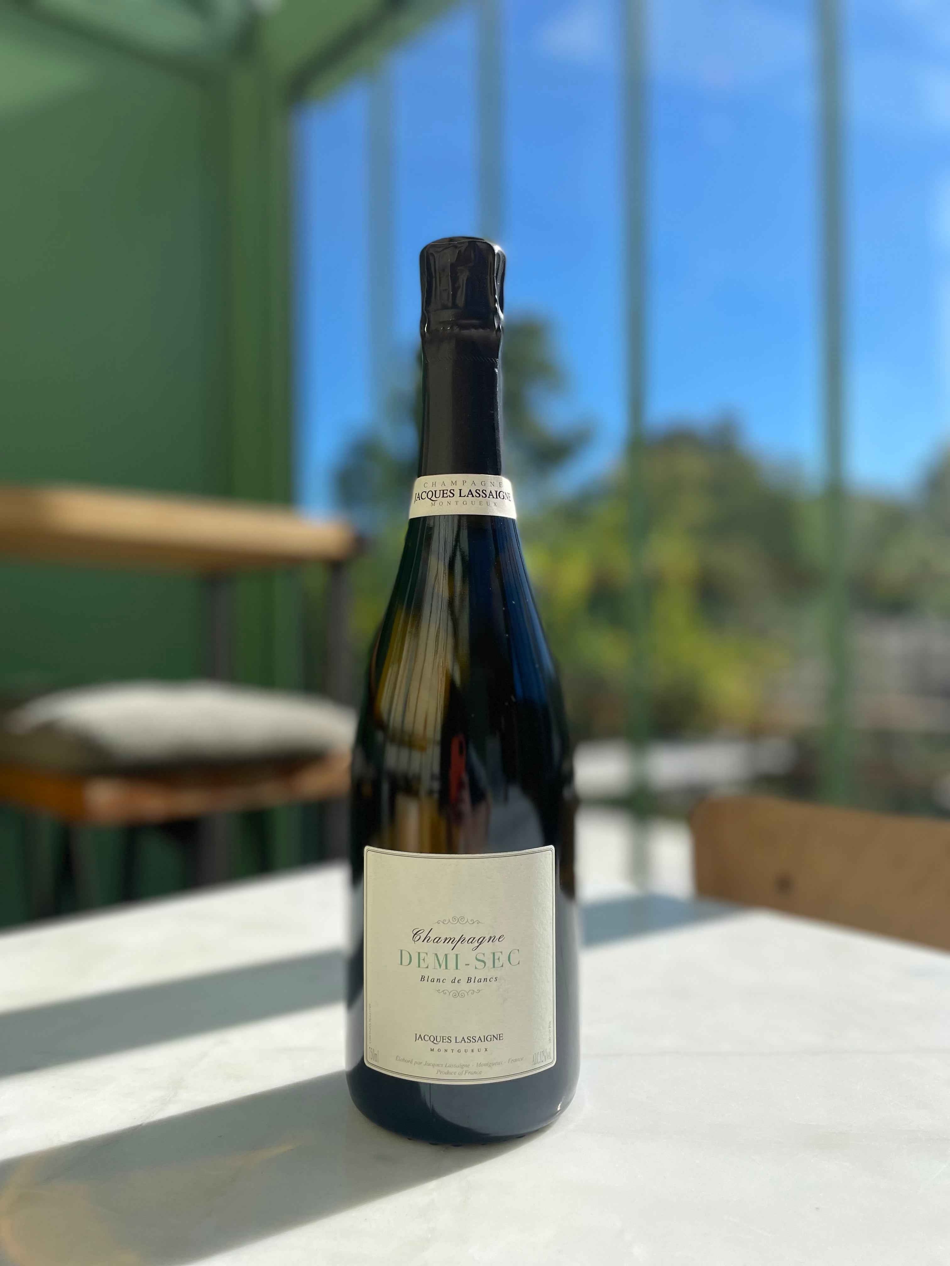 Champagne Jacques Lasssaigne Demi-Sec, Blanc de Blancs