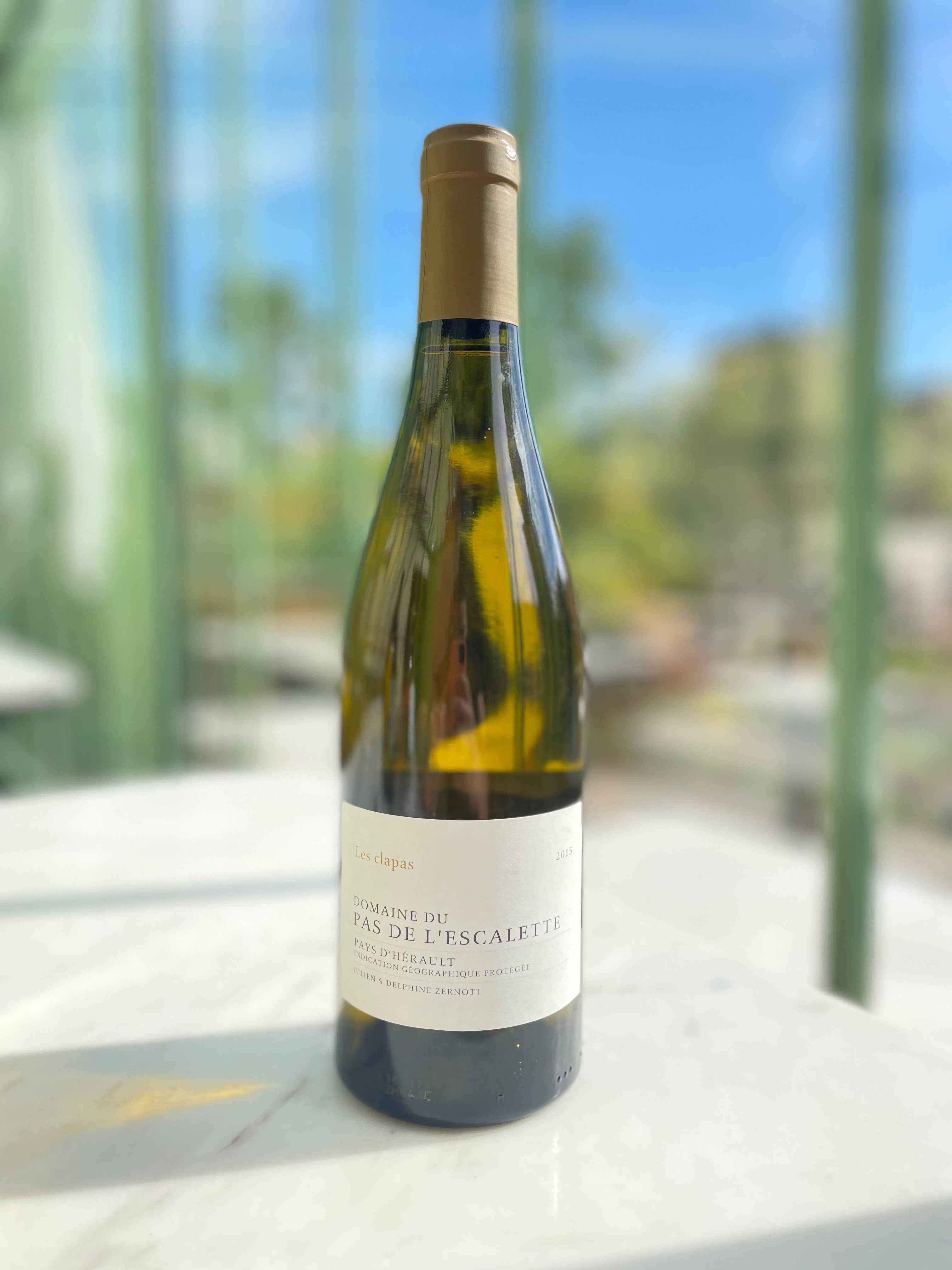 Les Clapas Blanc 2015 - Domaine du Pas de l'Escalette