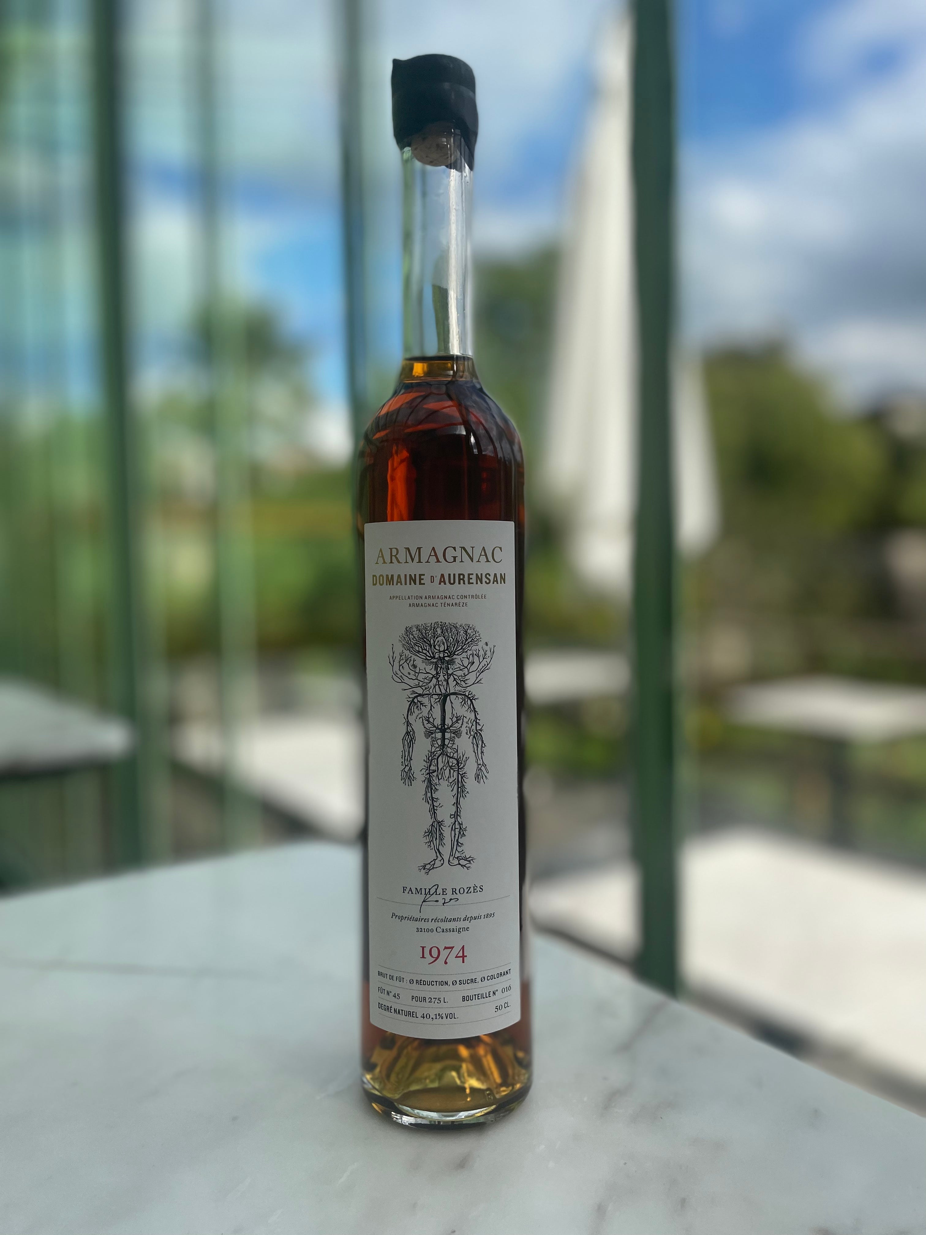 Domaine d'Aurensan Armagnac 1974