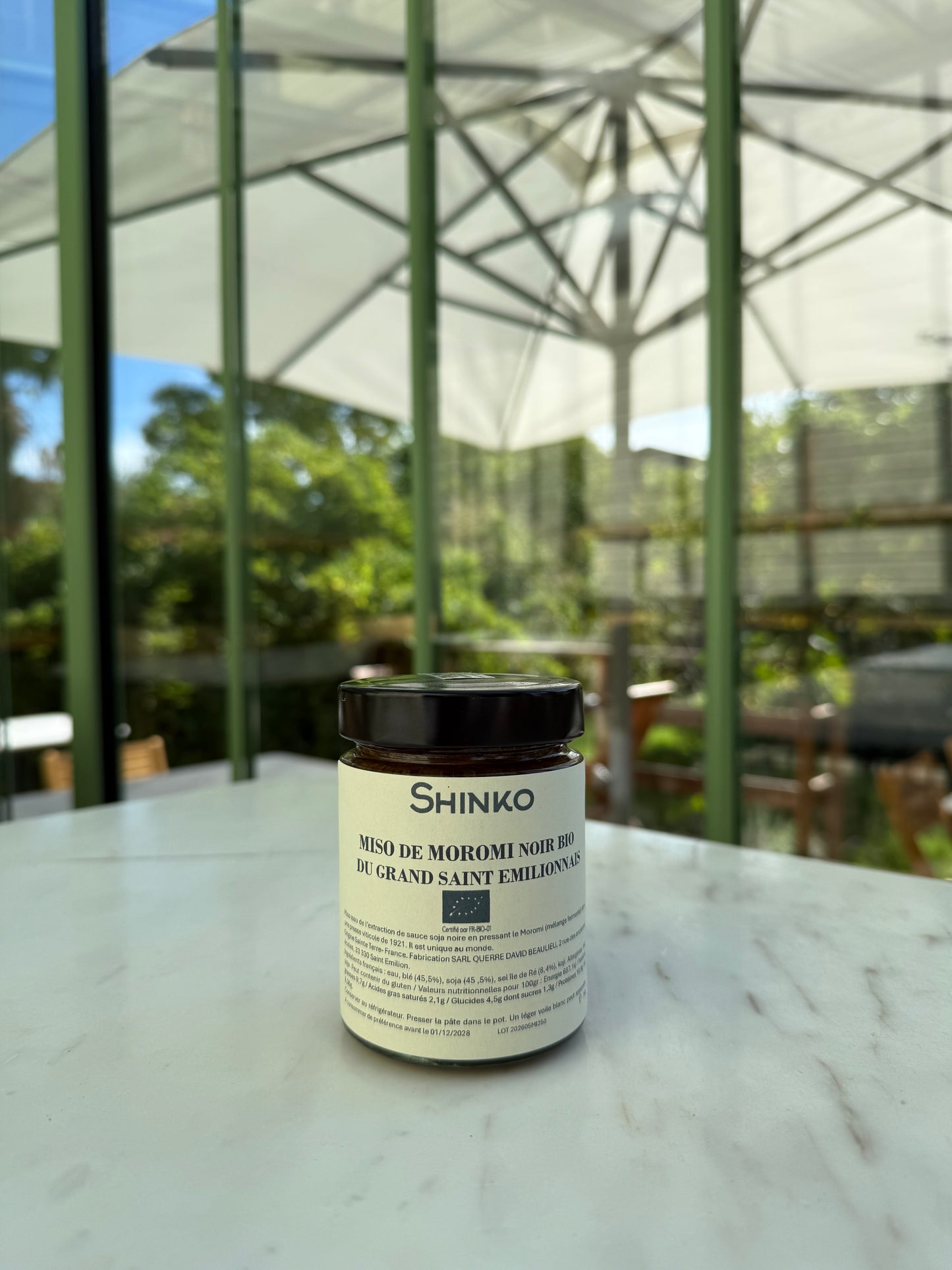 Miso de Moromi Noir Bio - SHINKO
