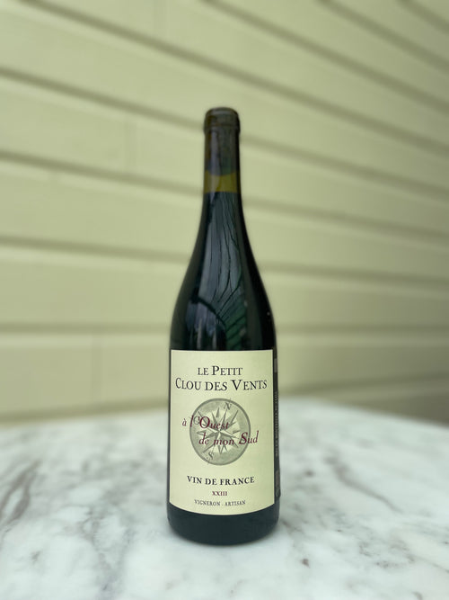 A l'Ouest de mon Sud Rouge 2023 Le Petit Clou des Vents Vin de France (Duras)