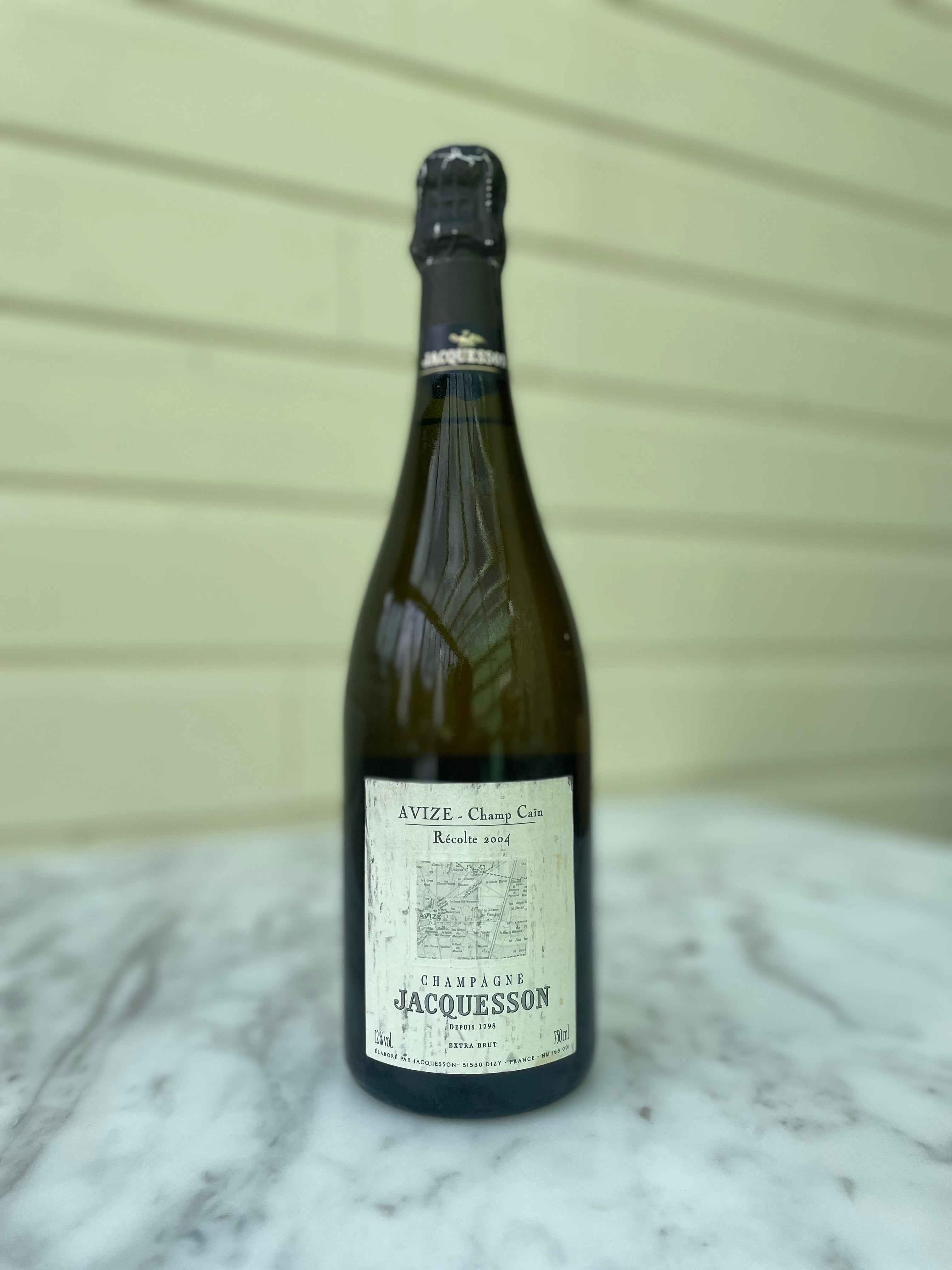 Champagne Jacquesson Avize Champ Caïn 2004