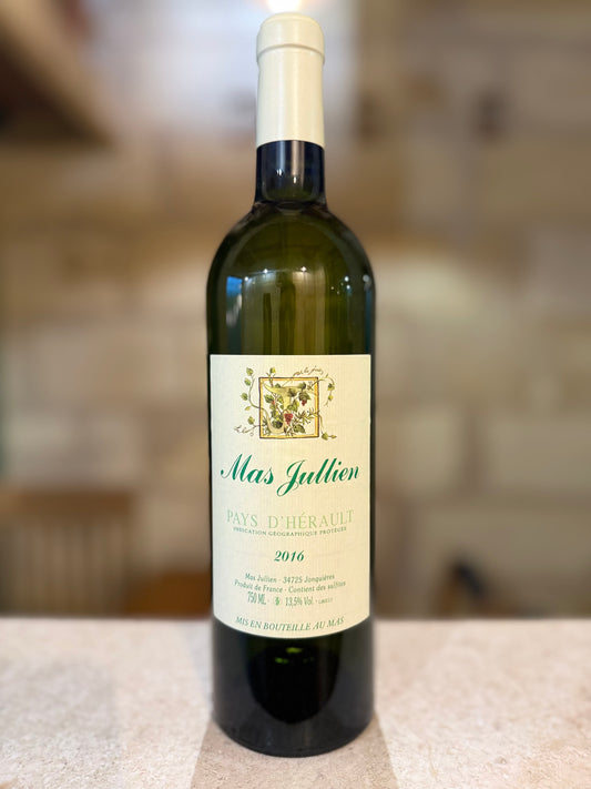 Mas Jullien Blanc 2016 IGP Pays d'Hérault