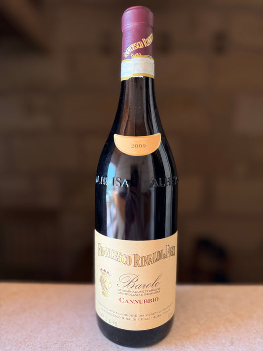 CANNUBIO 2009 BAROLO FRANCESCO RINALDI FIGLI
