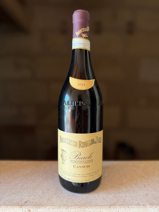 Barolo Cannubi 2015 - Francesco Rinald& Figli