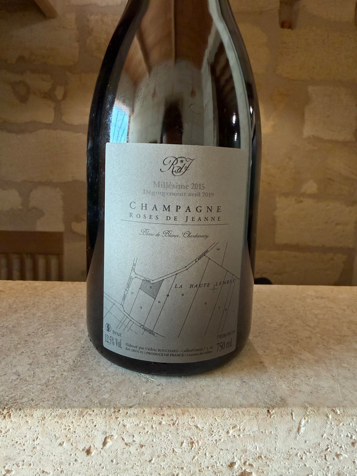 La Haute-Lemblée 2015 - Champagne Roses de Jeanne