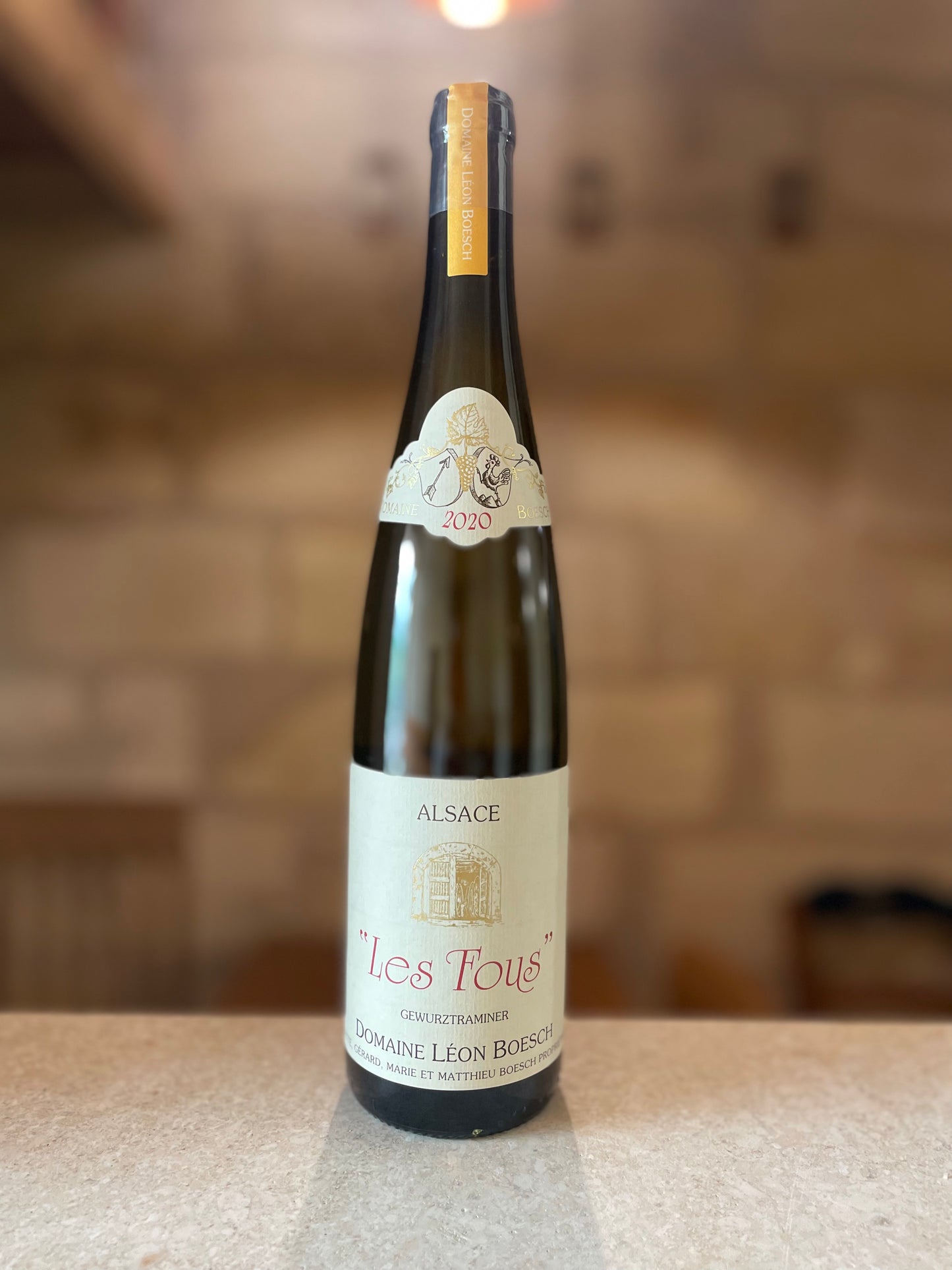 Les Fous 2020 Alsace Gewurztraminer Leon Boesch