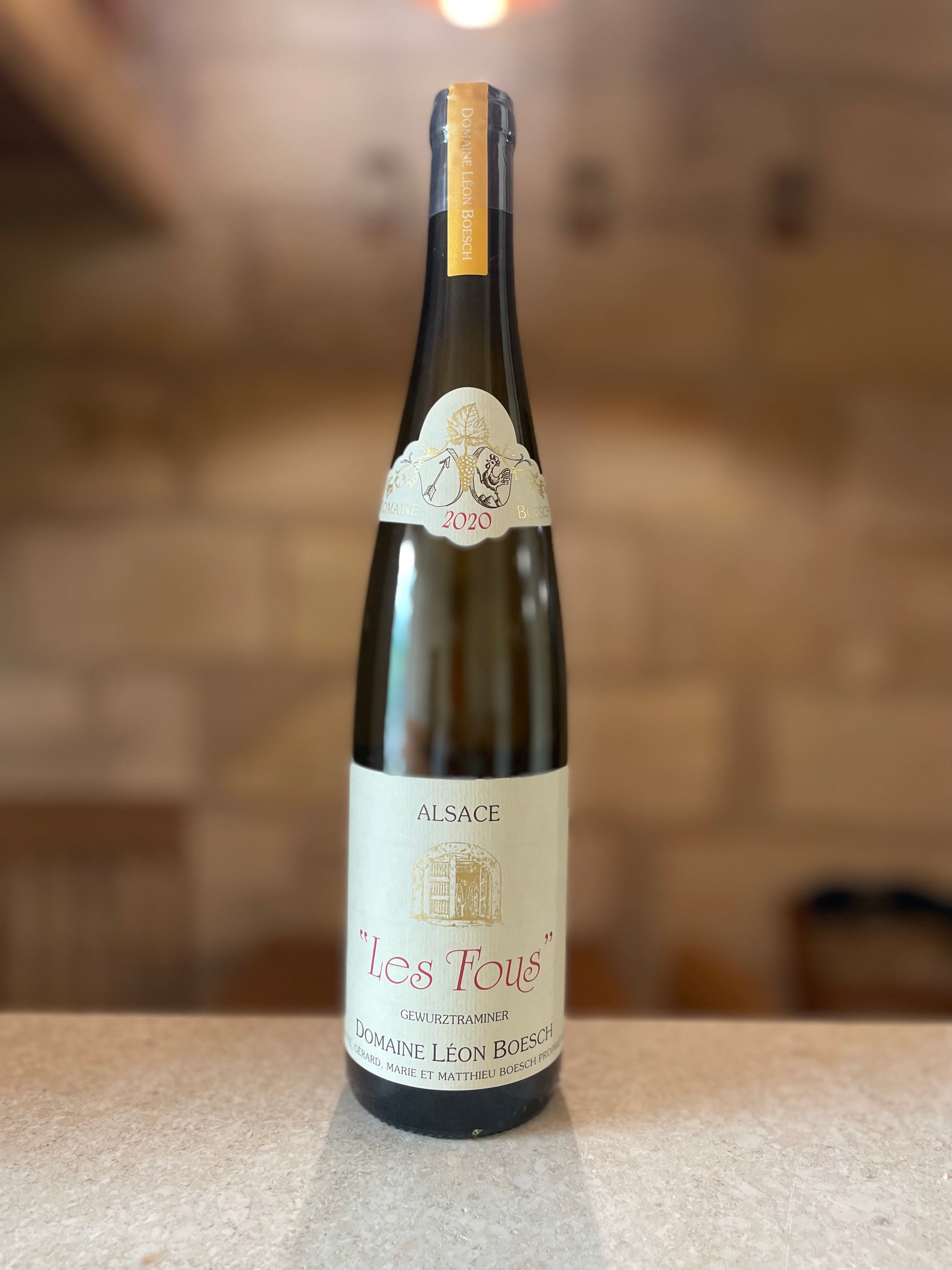 Les Fous 2020 Alsace Gewurztraminer Leon Boesch