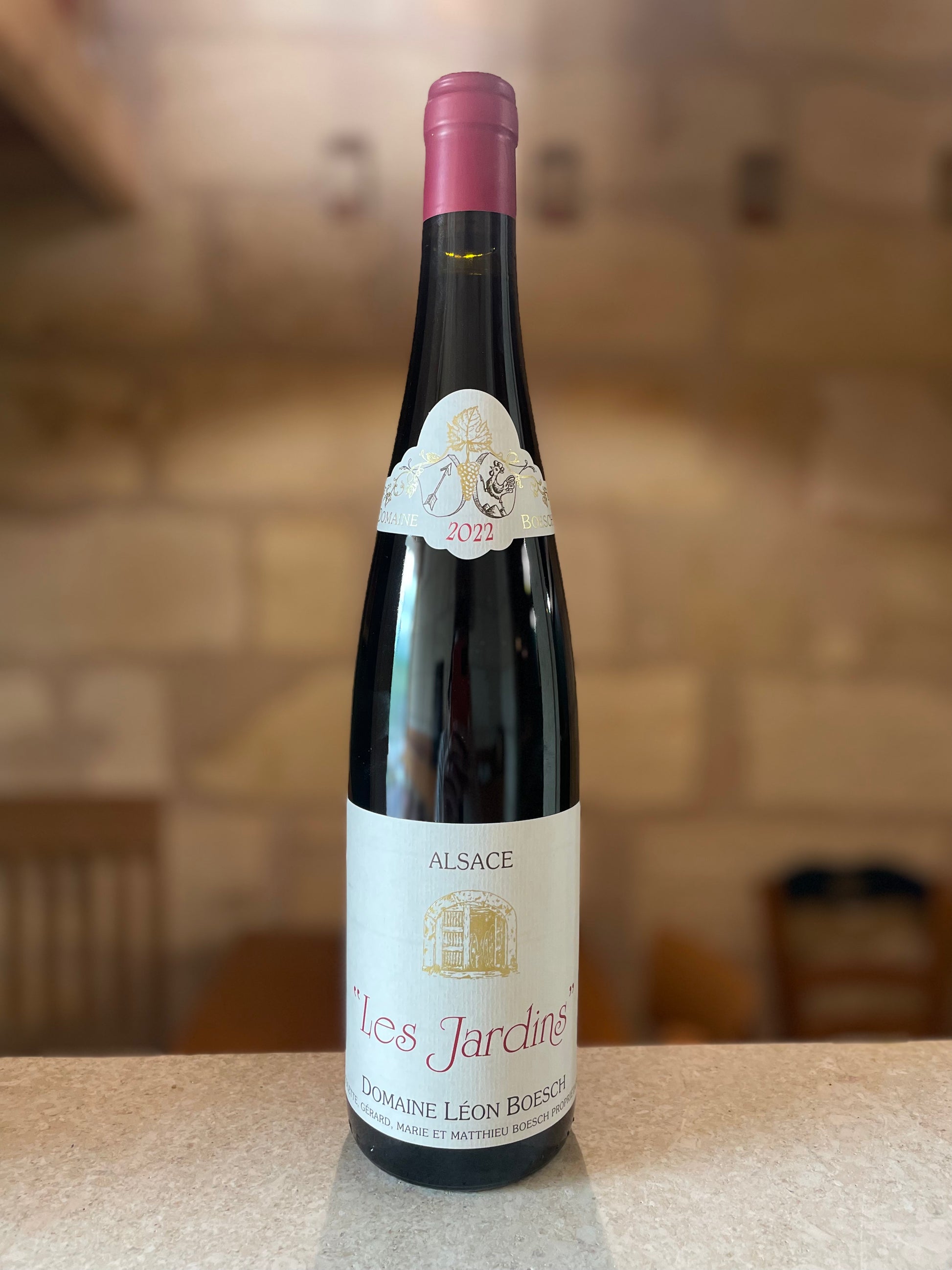 Les jardins 2022 Alsace Pinot Noir Leon Boesch