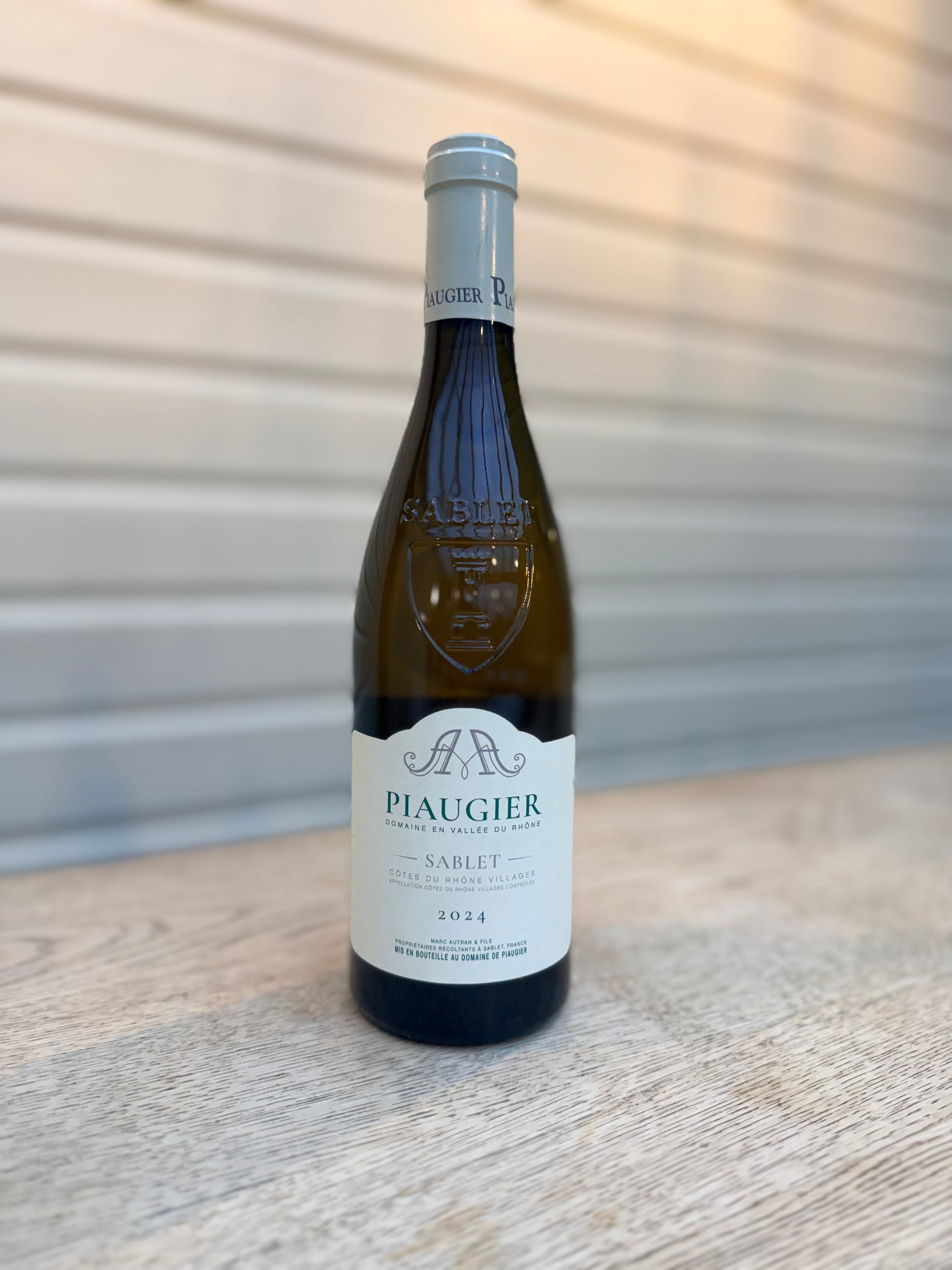 Sablet Blanc 2024 - Domaine de Piaugier