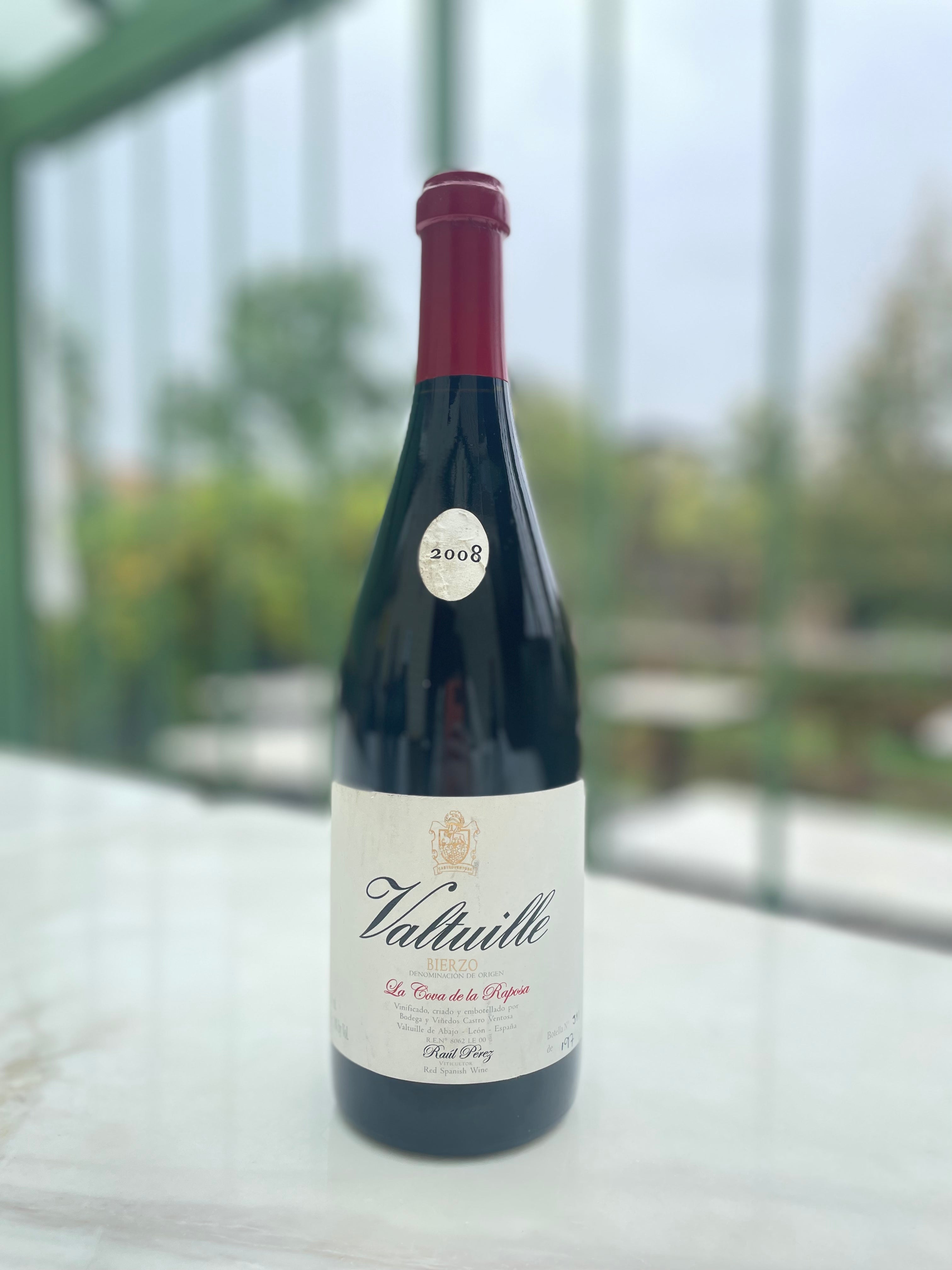 Valuille La Cova de la Raposa 2008 - Raul Perez