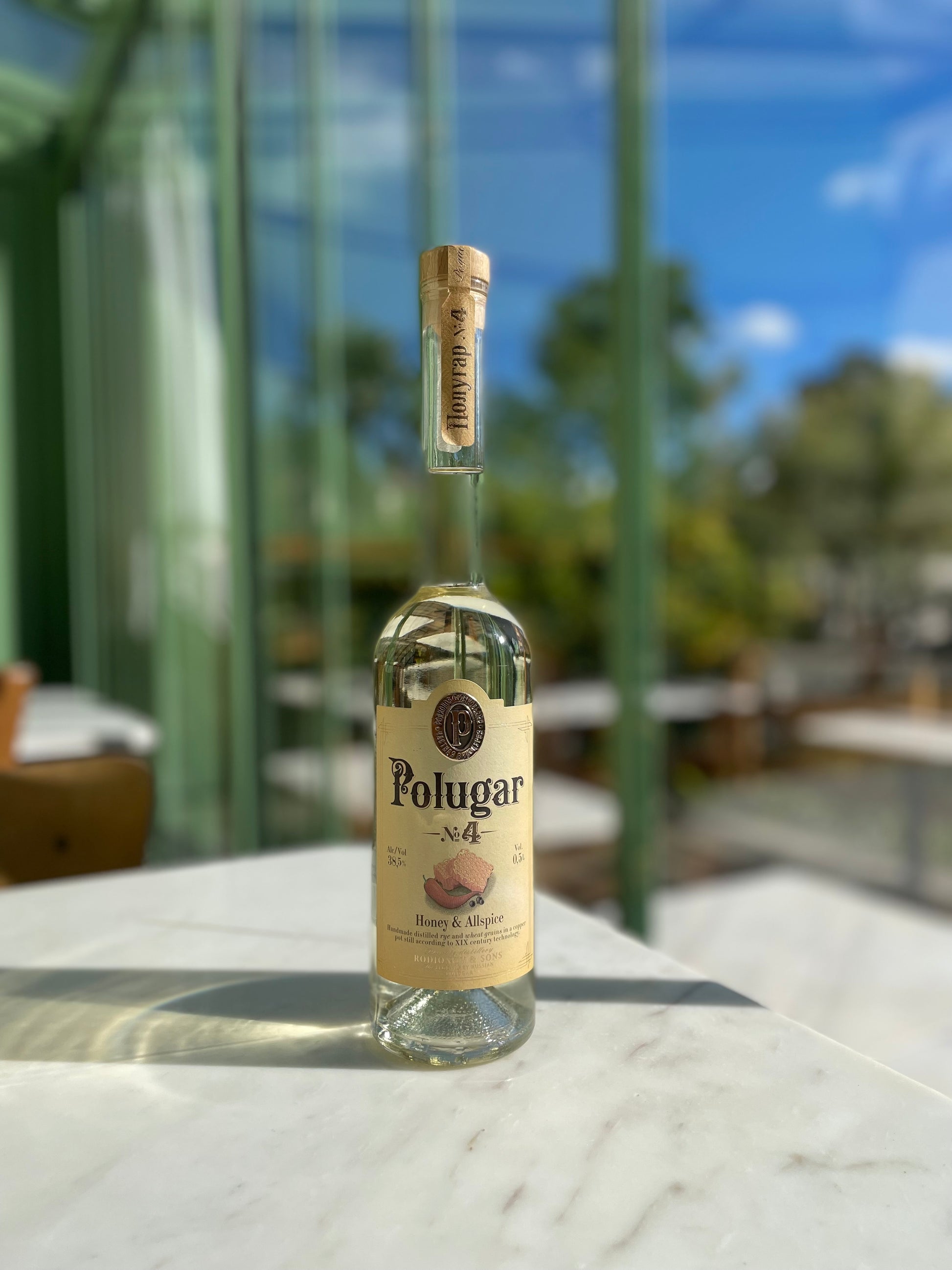 Vodka Polugar N°4 Honey & Allspice